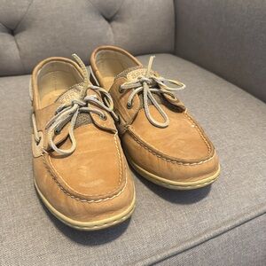 Sperry Boat Shoes, Size 10, Women’s
